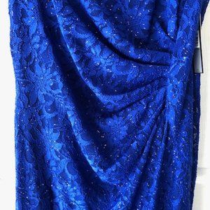 TAHARI  Arthur S. Levine Dress 16W - Formal - Summer Royal Blue